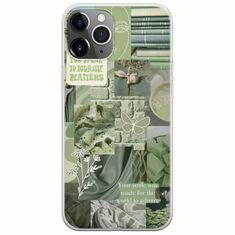 Aesthetic Green iPhone 11 Pro Max Flexible TPU (Διάφανη Σιλικόνη)
