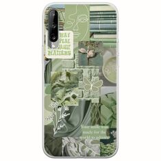 Aesthetic Green Samsung Galaxy A30s Flexible TPU (Διάφανη Σιλικόνη)