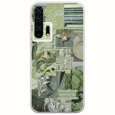 Aesthetic Green Huawei Honor 20 Pro Flexible TPU (Διάφανη Σιλικόνη)
