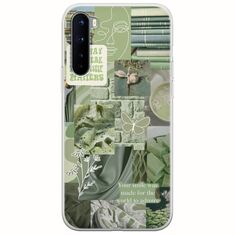 Aesthetic Green OnePlus Nord Flexible TPU (Διάφανη Σιλικόνη)