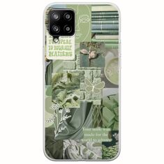Aesthetic Green Samsung Galaxy A42 5G Flexible TPU (Διάφανη Σιλικόνη)