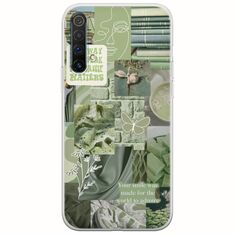 Aesthetic Green Realme X3 Flexible TPU (Διάφανη Σιλικόνη)