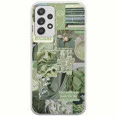 Aesthetic Green Samsung Galaxy A32 5G Flexible TPU (Διάφανη Σιλικόνη)