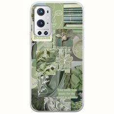 Aesthetic Green OnePlus 9 Pro Flexible TPU (Διάφανη Σιλικόνη)