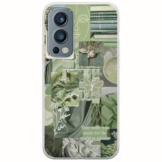 Aesthetic Green OnePlus Nord 2 5G Flexible TPU (Διάφανη Σιλικόνη)