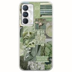 Aesthetic Green Realme GT Master Edition Flexible TPU (Διάφανη Σιλικόνη)