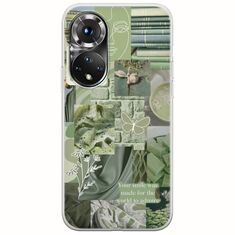 Aesthetic Green Huawei Honor 50 Flexible TPU (Διάφανη Σιλικόνη)