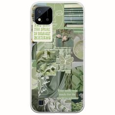 Aesthetic Green Realme C11 2021 Flexible TPU (Διάφανη Σιλικόνη)
