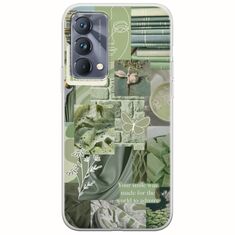 Aesthetic Green Realme GT 5G Flexible TPU (Διάφανη Σιλικόνη)