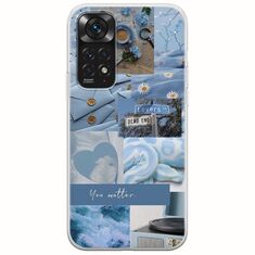 Aesthetic Blue Xiaomi Redmi Note 11 / 11s Flexible TPU (Διάφανη Σιλικόνη)