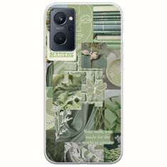 Aesthetic Green Realme 9i Flexible TPU (Διάφανη Σιλικόνη)