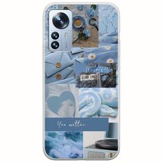 Aesthetic Blue Xiaomi 12 Pro Flexible TPU (Διάφανη Σιλικόνη)