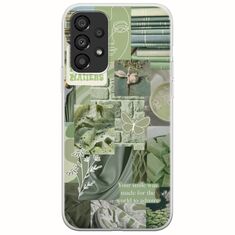 Aesthetic Green Samsung Galaxy A33 5G Flexible TPU (Διάφανη Σιλικόνη)