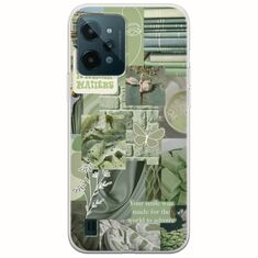 Aesthetic Green Realme C31 Flexible TPU (Διάφανη Σιλικόνη)