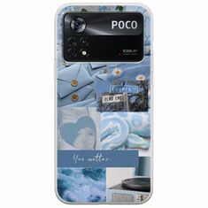 Aesthetic Blue Xiaomi Poco X4 Pro 5G Flexible TPU (Διάφανη Σιλικόνη)