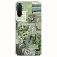Aesthetic Green OnePlus Nord CE 5G Flexible TPU (Διάφανη Σιλικόνη)