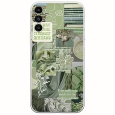 Aesthetic Green Samsung Galaxy A13 5G Flexible TPU (Διάφανη Σιλικόνη)