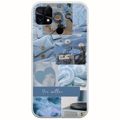 Aesthetic Blue Xiaomi Poco C40 Flexible TPU (Διάφανη Σιλικόνη)