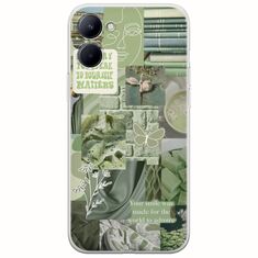 Aesthetic Green Realme C33 Flexible TPU (Διάφανη Σιλικόνη)