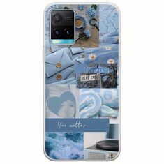 Aesthetic Blue Vivo Y21s Flexible TPU (Διάφανη Σιλικόνη)