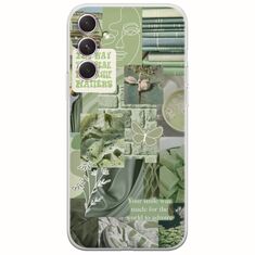 Aesthetic Green Samsung Galaxy A14 5G Flexible TPU (Διάφανη Σιλικόνη)