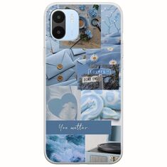 Aesthetic Blue Xiaomi Redmi A2 Flexible TPU (Διάφανη Σιλικόνη)