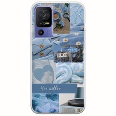 Aesthetic Blue TCL 40 SE Flexible TPU (Διάφανη Σιλικόνη)