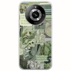 Aesthetic Green Realme 11 Pro 5G Flexible TPU (Διάφανη Σιλικόνη)