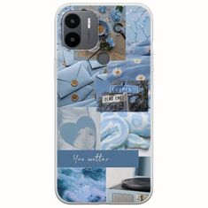 Aesthetic Blue Xiaomi Redmi A1 Plus Flexible TPU (Διάφανη Σιλικόνη)
