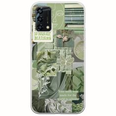 Aesthetic Green Oppo A94 5G Flexible TPU (Διάφανη Σιλικόνη)
