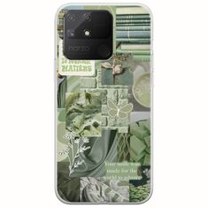 Aesthetic Green Realme Narzo 50A Flexible TPU (Διάφανη Σιλικόνη)