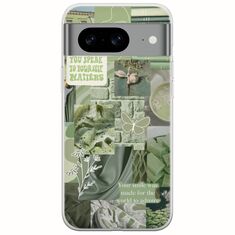 Aesthetic Green Google Pixel 8 5G Flexible TPU (Διάφανη Σιλικόνη)