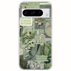 Aesthetic Green Google Pixel 8 Pro 5G Flexible TPU (Διάφανη Σιλικόνη)