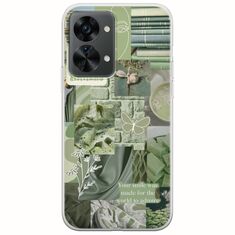 Aesthetic Green OnePlus Nord 2T 5G Flexible TPU (Διάφανη Σιλικόνη)