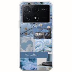 Aesthetic Blue Xiaomi Poco X6 Pro 5G Flexible TPU (Διάφανη Σιλικόνη)