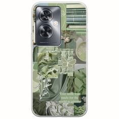 Aesthetic Green Oppo A79 5G Flexible TPU (Διάφανη Σιλικόνη)