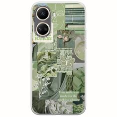 Aesthetic Green Huawei Nova 10 SE Flexible TPU (Διάφανη Σιλικόνη)