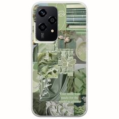 Aesthetic Green Honor 200 Lite 5G Flexible TPU (Διάφανη Σιλικόνη)