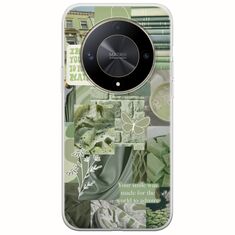 Aesthetic Green Honor Magic 6 Lite 5G Flexible TPU (Διάφανη Σιλικόνη)