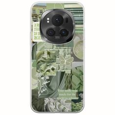 Aesthetic Green Honor Magic 6 Pro 5G Flexible TPU (Διάφανη Σιλικόνη)