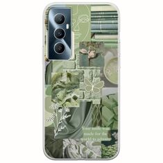 Aesthetic Green Realme C65 4G Flexible TPU (Διάφανη Σιλικόνη)