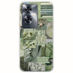 Aesthetic Green OnePlus Nord N30 SE 5G Flexible TPU (Διάφανη Σιλικόνη)