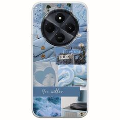 Aesthetic Blue Xiaomi Redmi 14C Flexible TPU (Διάφανη Σιλικόνη)