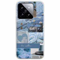 Aesthetic Blue Xiaomi 14T 5G Flexible TPU (Διάφανη Σιλικόνη)