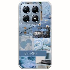 Aesthetic Blue Xiaomi 14T Pro 5G Flexible TPU (Διάφανη Σιλικόνη)