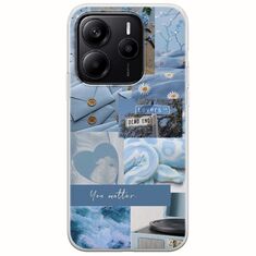 Aesthetic Blue Xiaomi Redmi Note 14 5G Flexible TPU (Διάφανη Σιλικόνη)