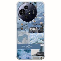 Aesthetic Blue TCL 50 PRO NXTPAPER 5G Flexible TPU (Διάφανη Σιλικόνη)