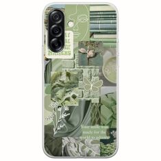 Aesthetic Green Samsung Galaxy A36 5G  Flexible TPU (Διάφανη Σιλικόνη)