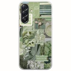 Aesthetic Green Samsung Galaxy A56 5G Flexible TPU (Διάφανη Σιλικόνη)