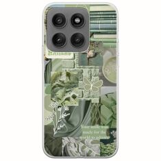 Aesthetic Green Motorola Edge 60 Pro 5G Flexible TPU (Διάφανη Σιλικόνη)